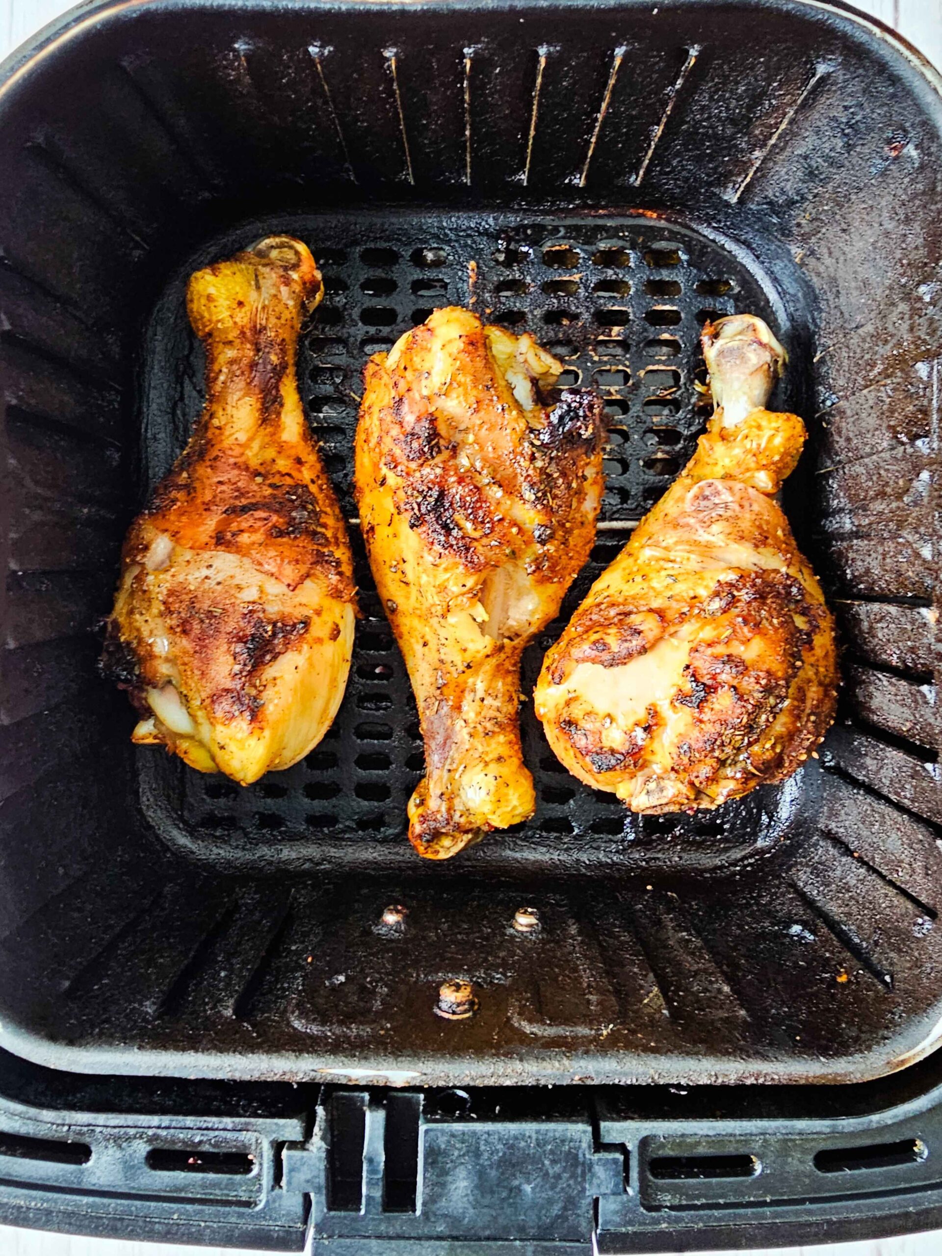 AIR FRYER FOR 20 -25 MINUTES UNTIL THE INTERNAL TEMPERATURE REACHES AT LEAST 165 DEGREES F.