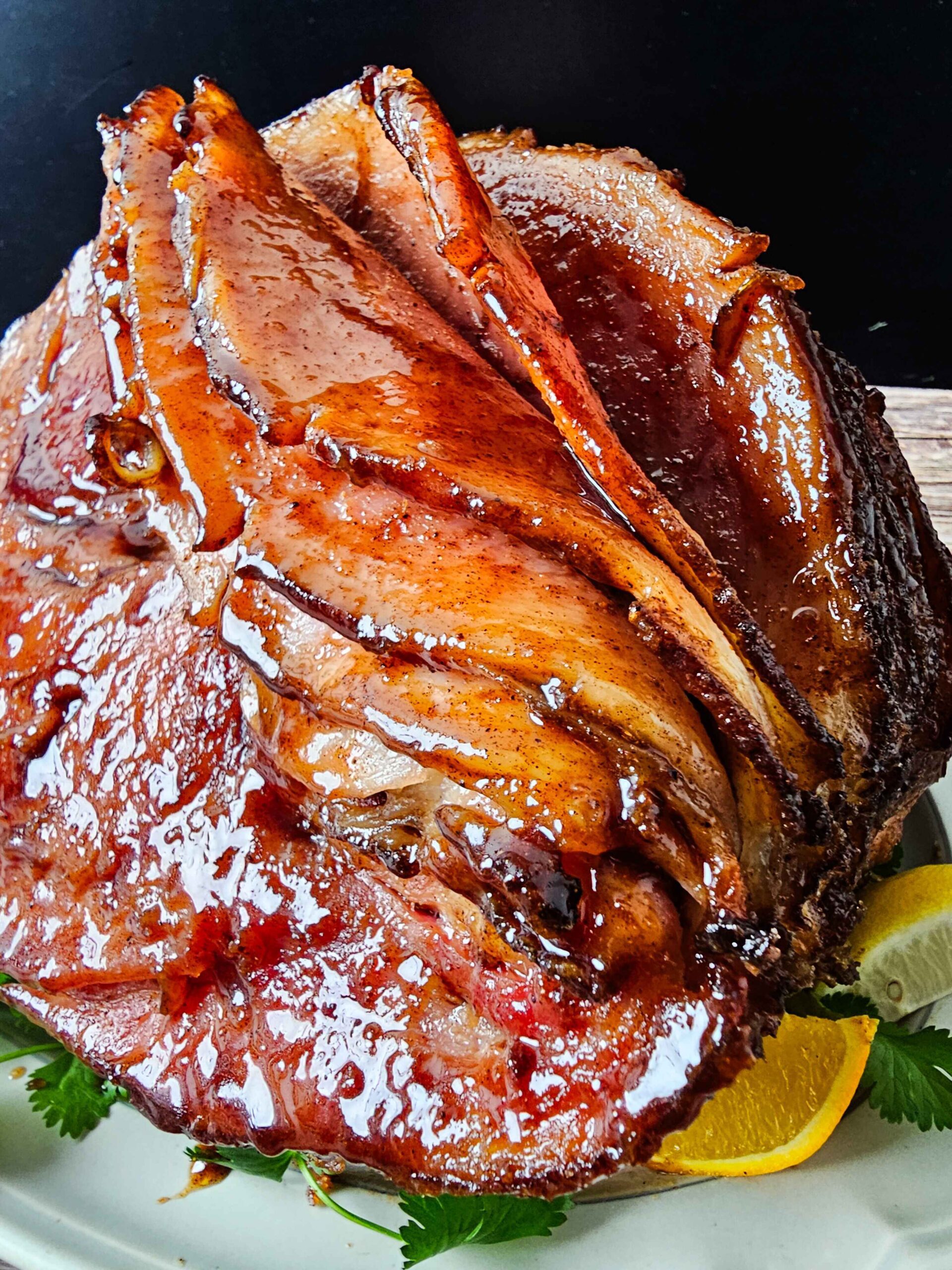 BAKE AND GLAZE THE HAM