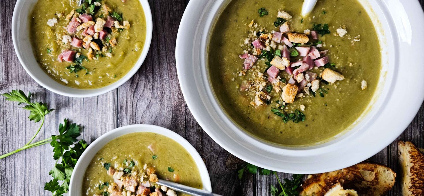 Hearty Homestyle Split Pea Soup
