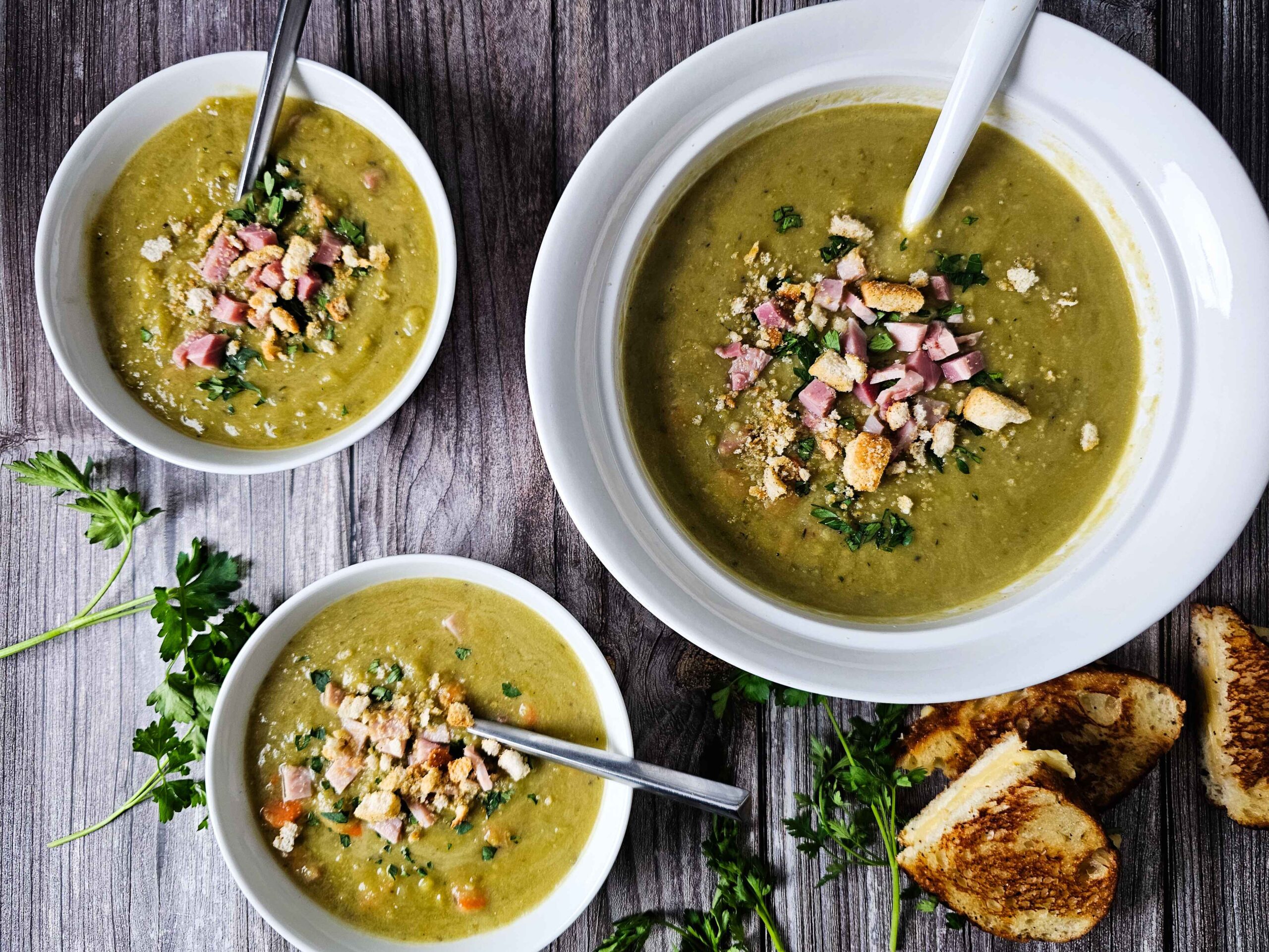 Hearty Homestyle Split Pea Soup