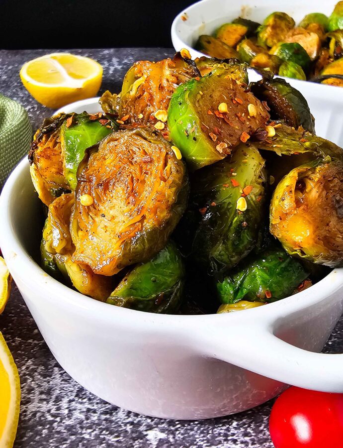 Easy Roasted Longhorn Steakhouse Brussels Sprouts