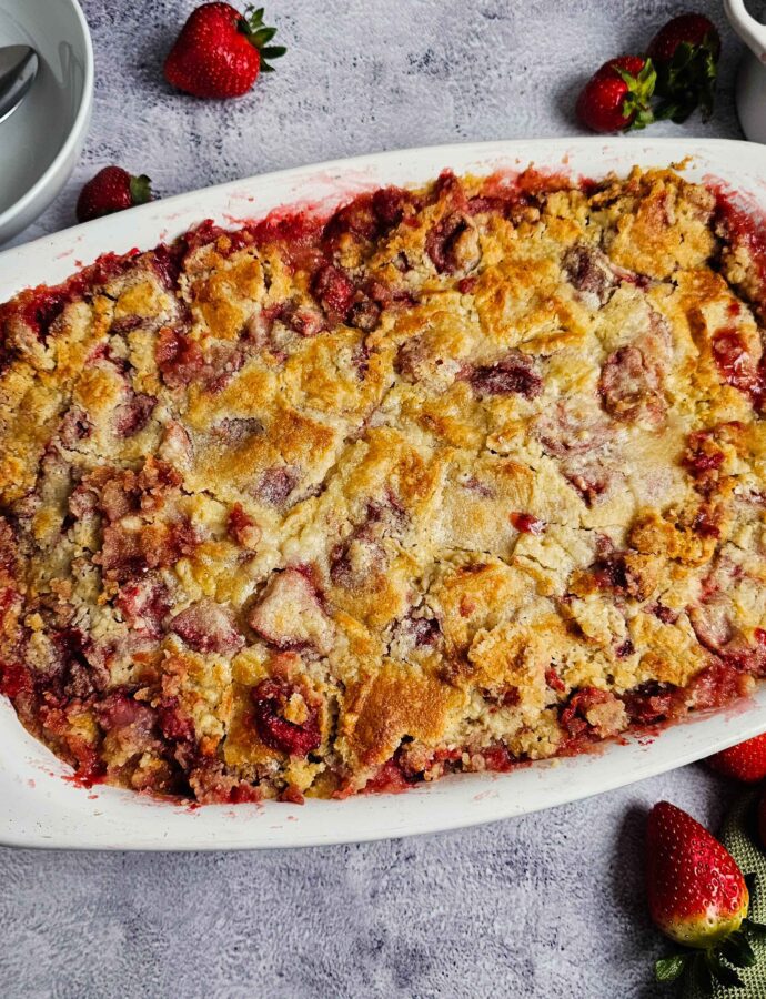 Sweet Simplicity: Easy Strawberry Dump Cake