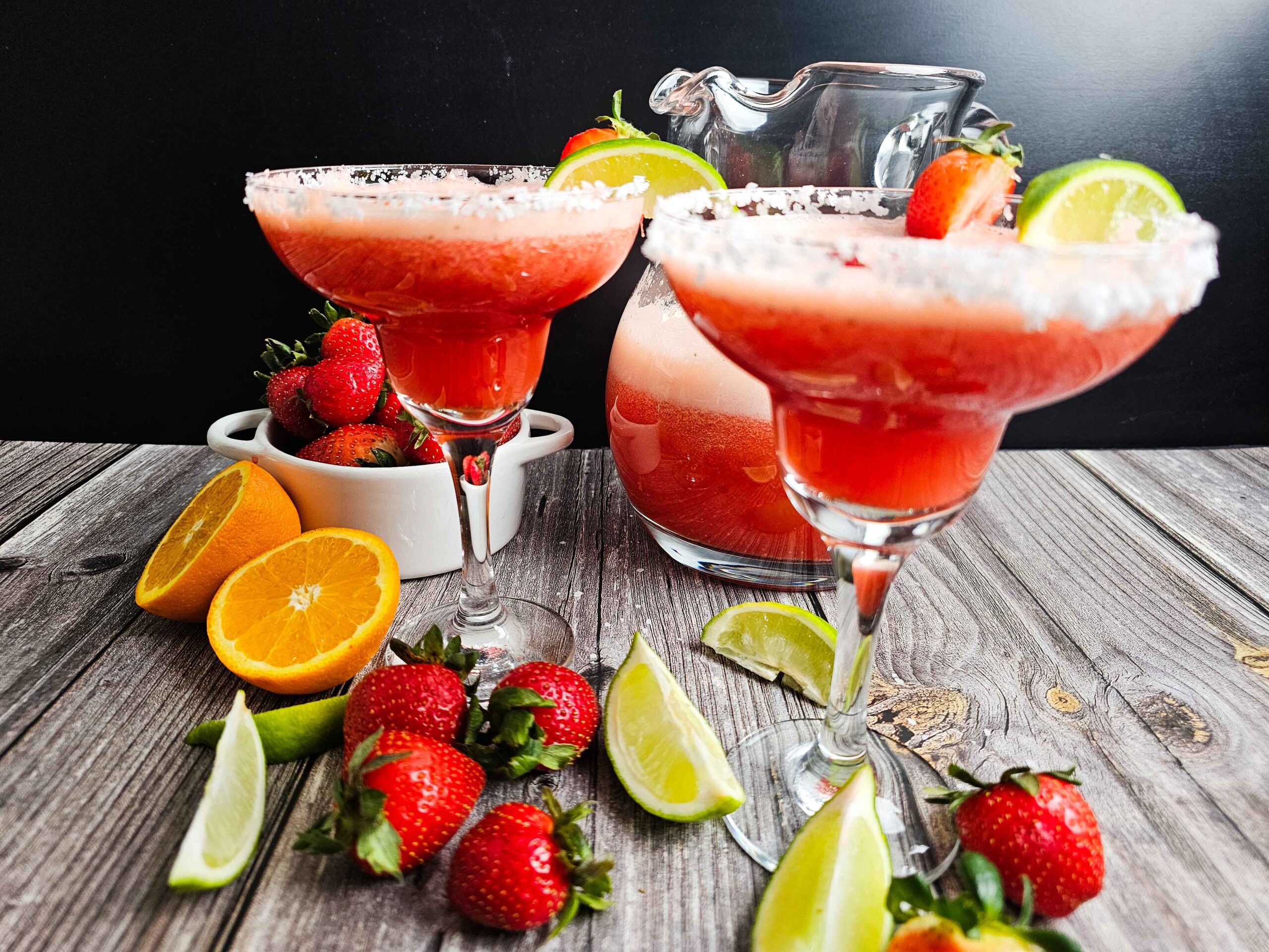 Easy Strawberry Lime Mocktail Margarita