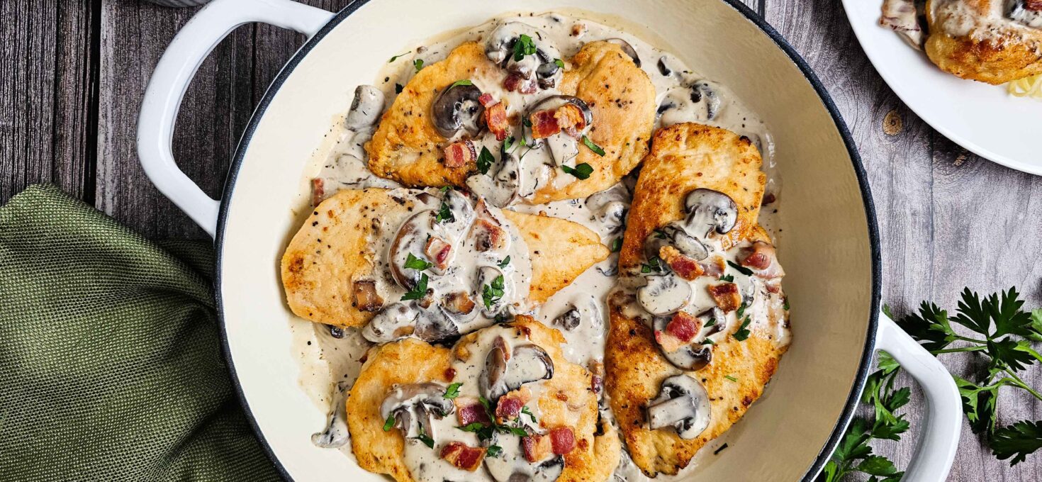 Indulge in Creamy Chicken Riesling