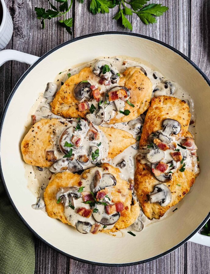 Indulge in Creamy Chicken Riesling