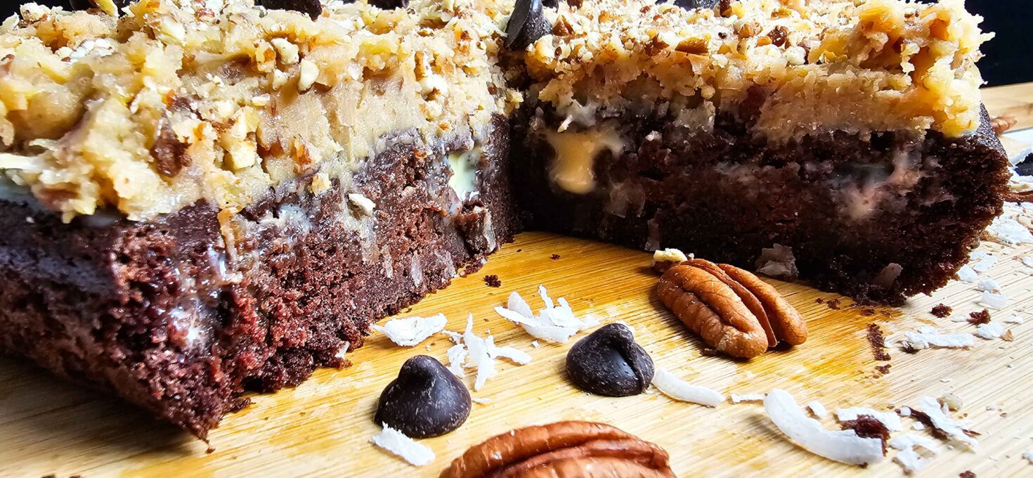 Irresistible German Chocolate Sheet Cake