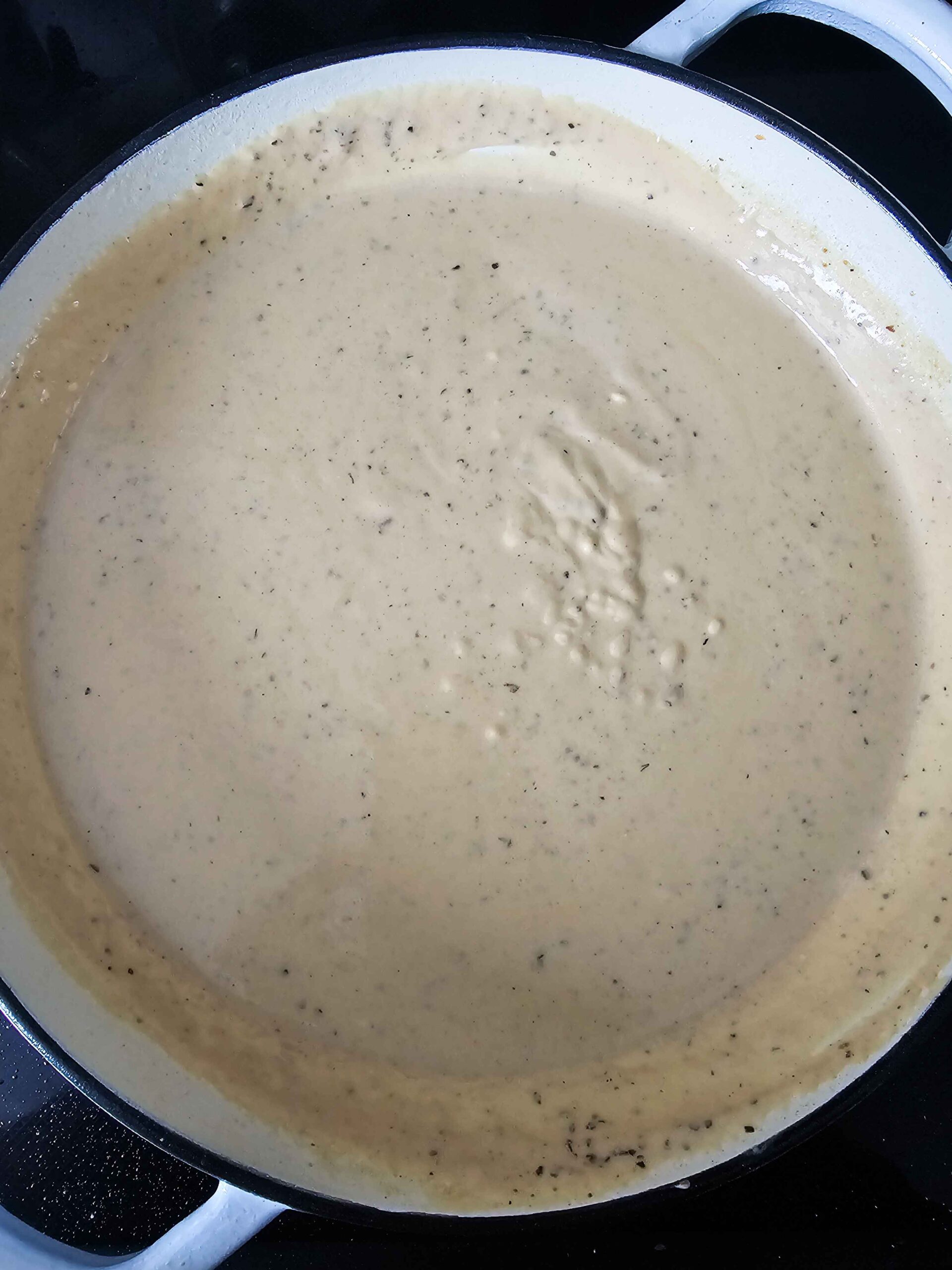 PREPARE THE CREAMY RANCH SAUCE