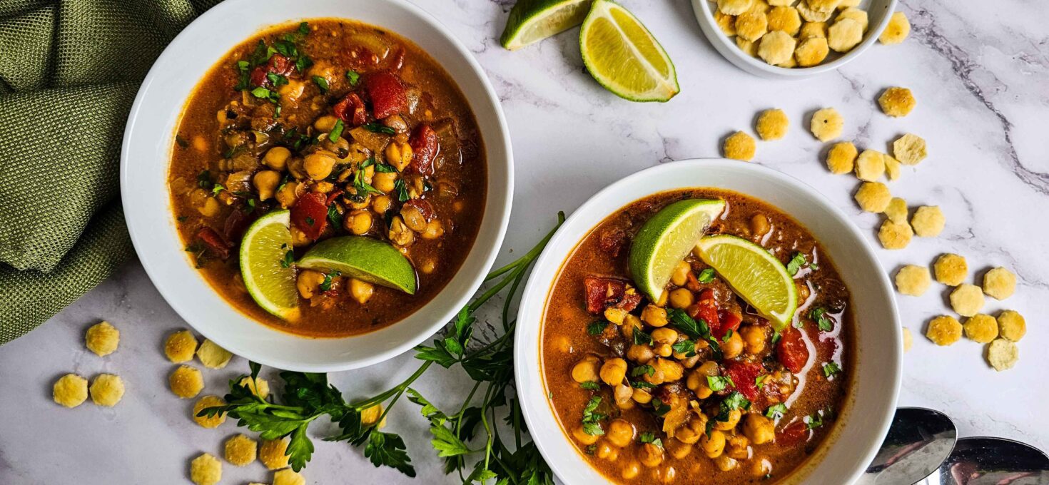 Warm Up with Chickpea Coconut Curry Soup