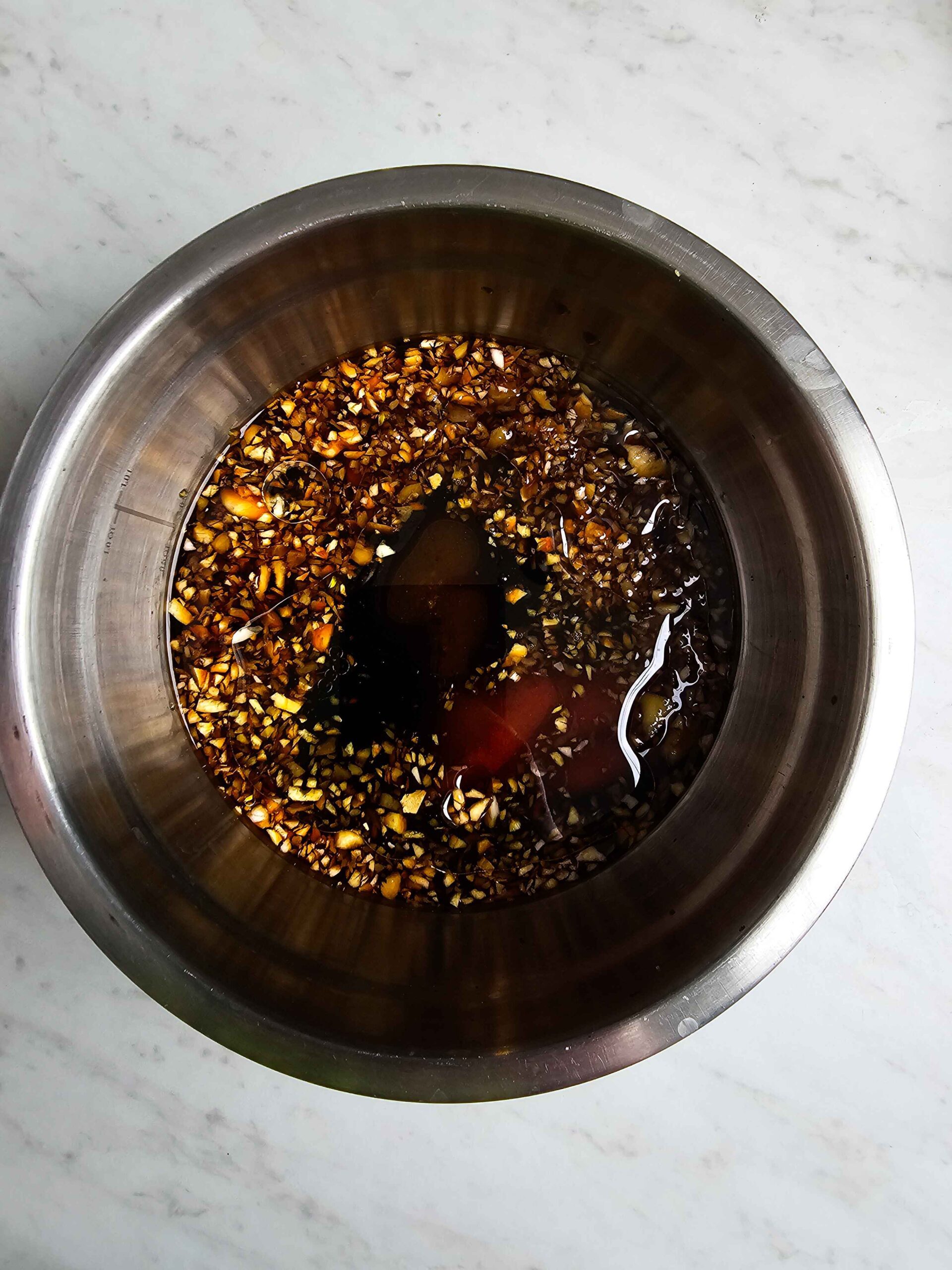 COMBINE THE MARINATE INGREDIENTS