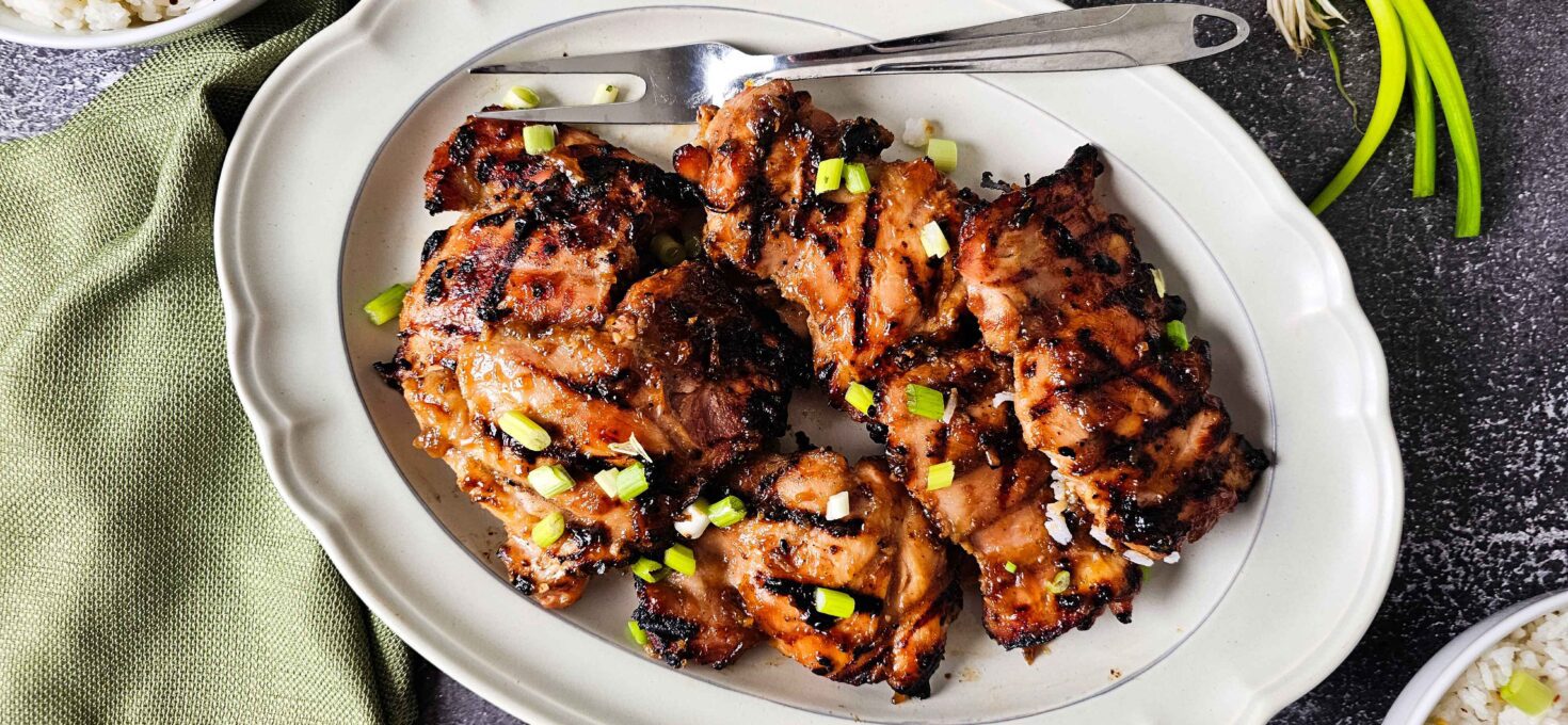The Best Grilled Teriyaki Chicken Thighs