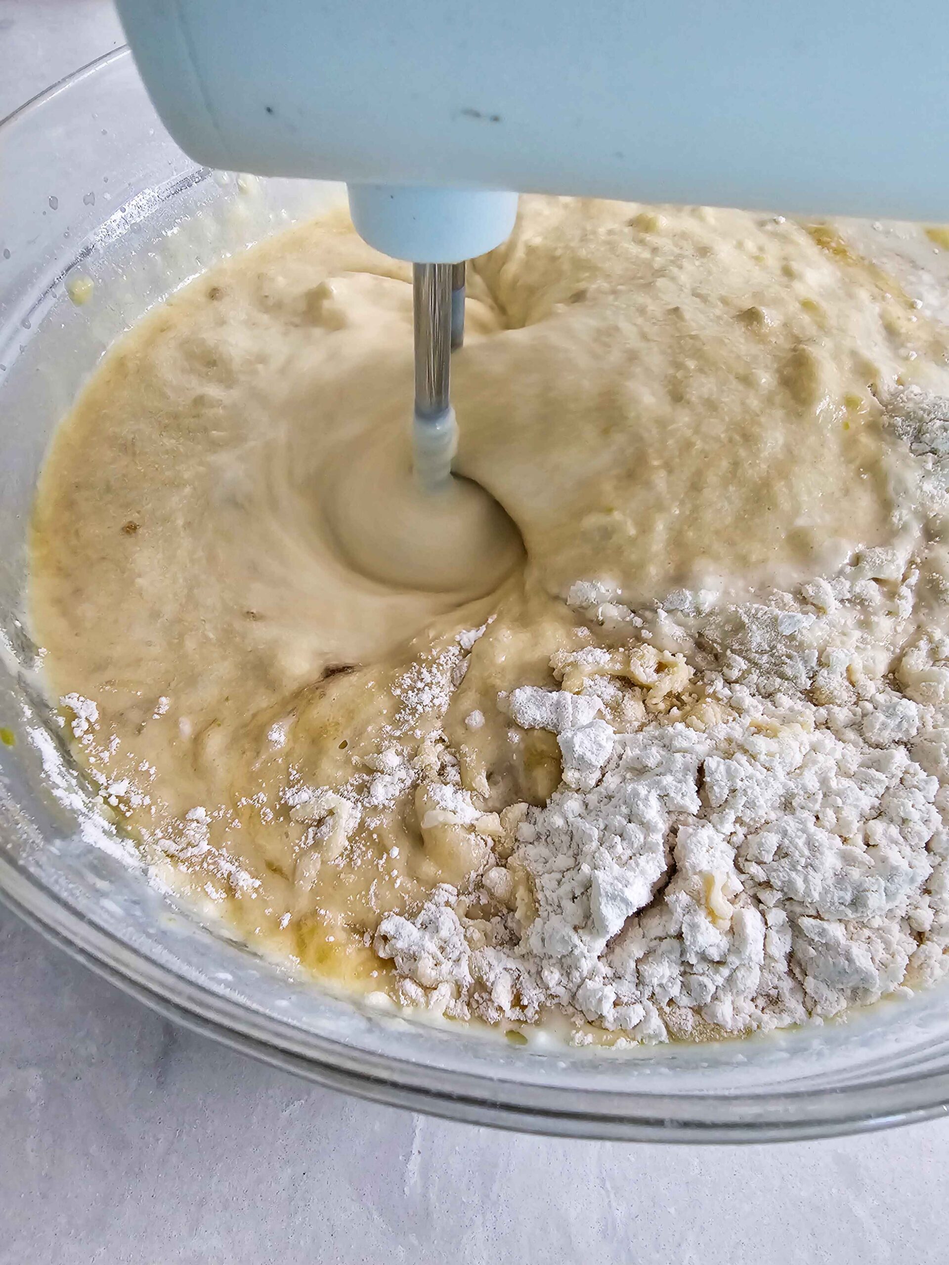 COMBINE THE WET AND DRY INGREDIENTS