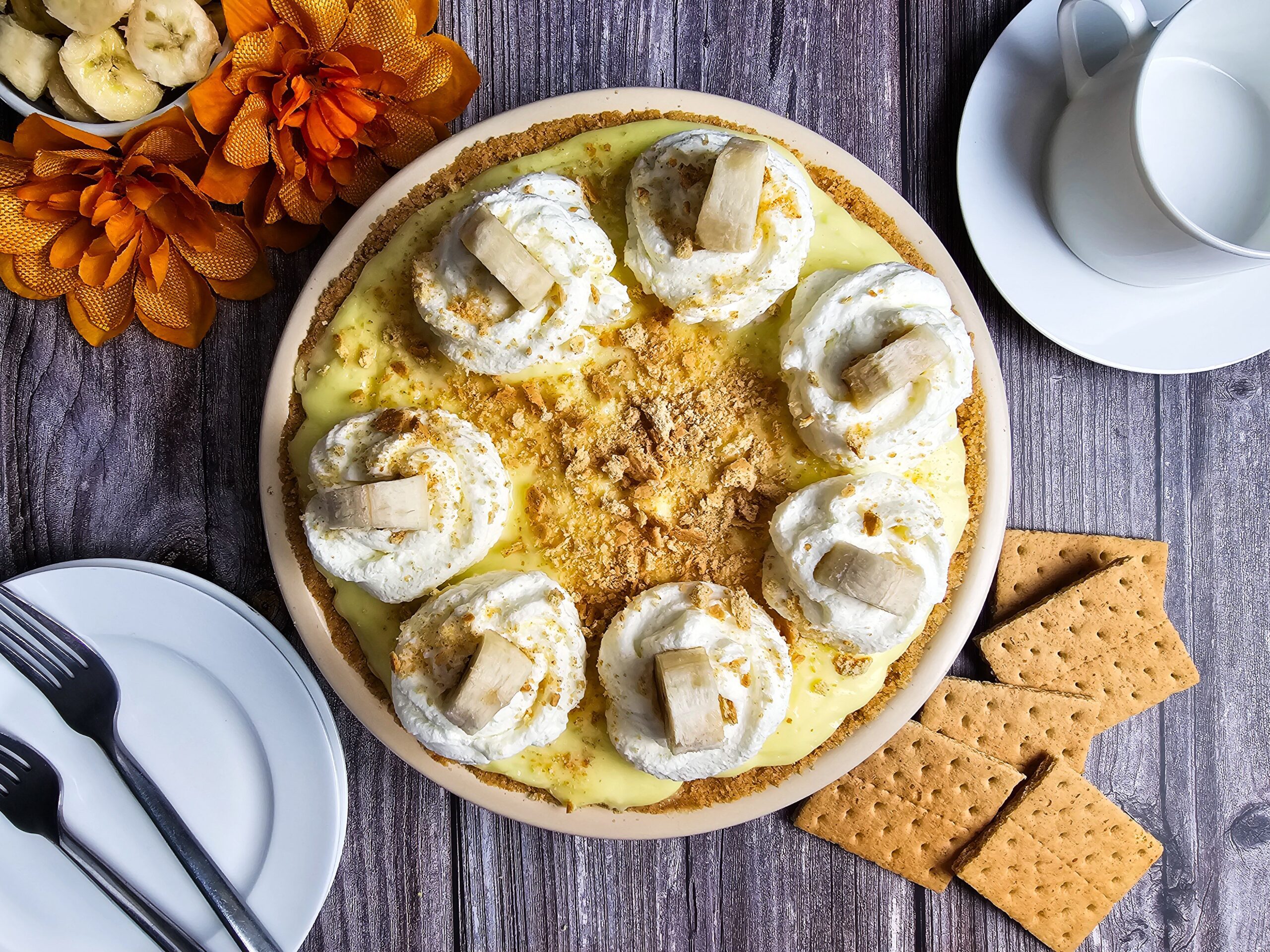 Easy Homemade Banana Pie