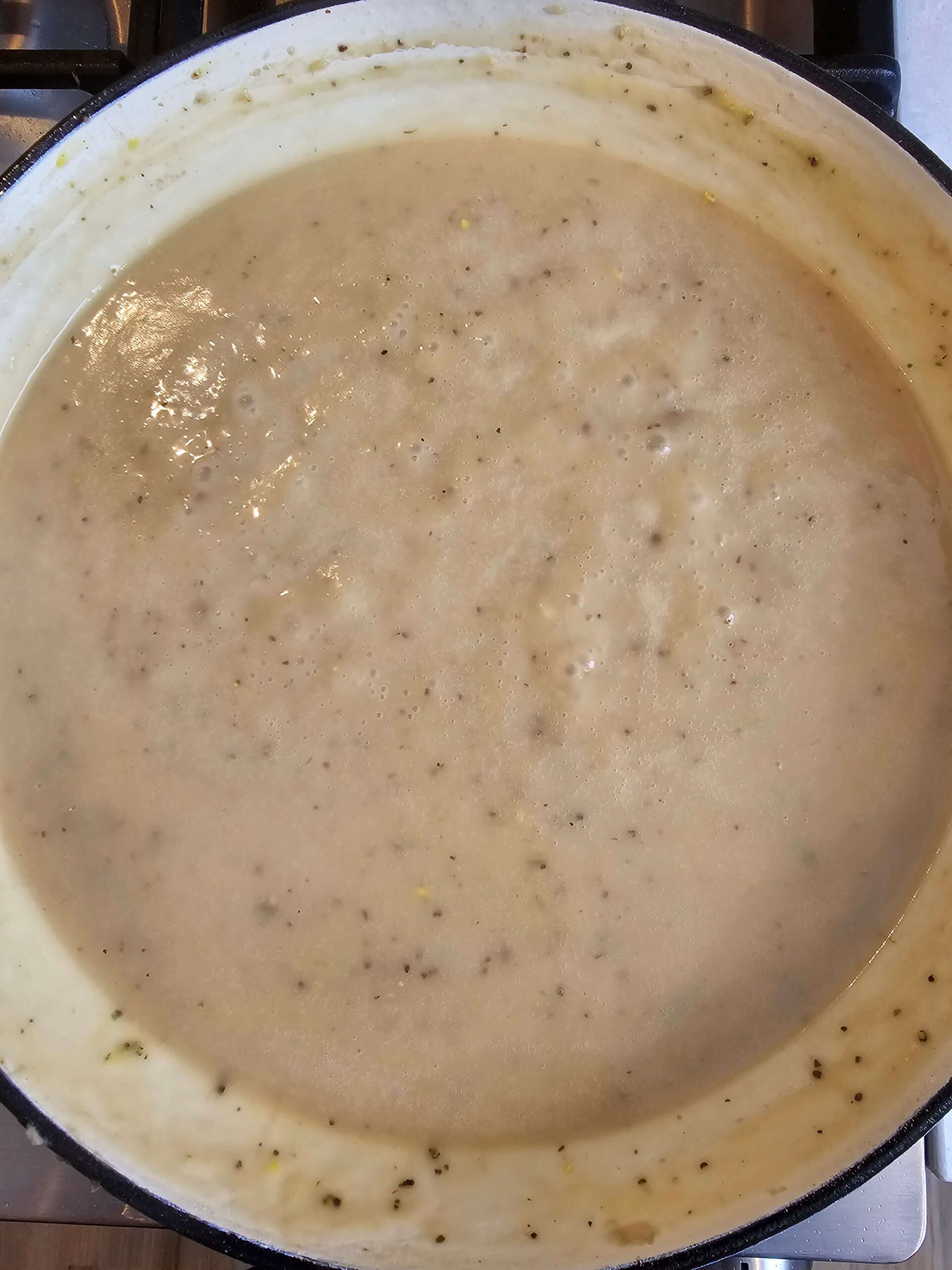 COMBINE ALL THE CREAMY SAUCE INGREDIENTS WHISK UNTIL SMOOTH