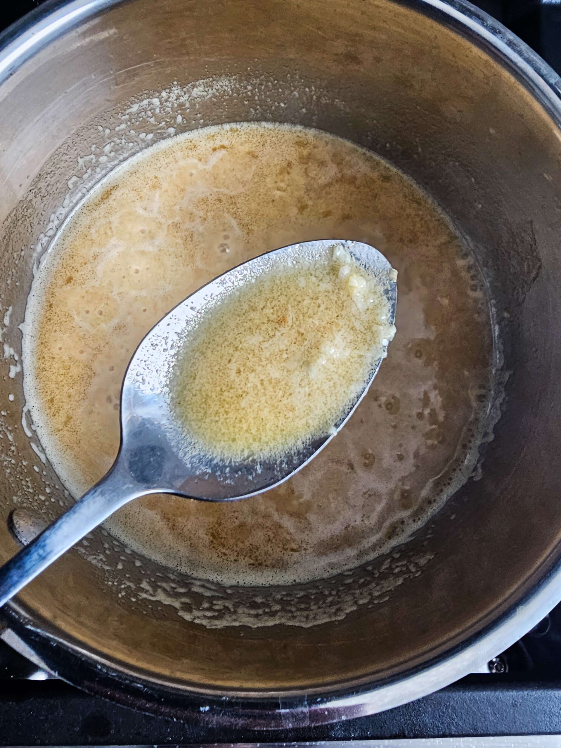 PREPARE THE WARM DRESSING