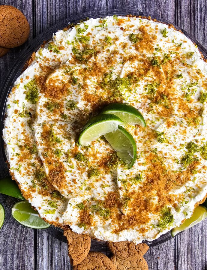 Easy No-Bake Ginger Lime Icebox Cake