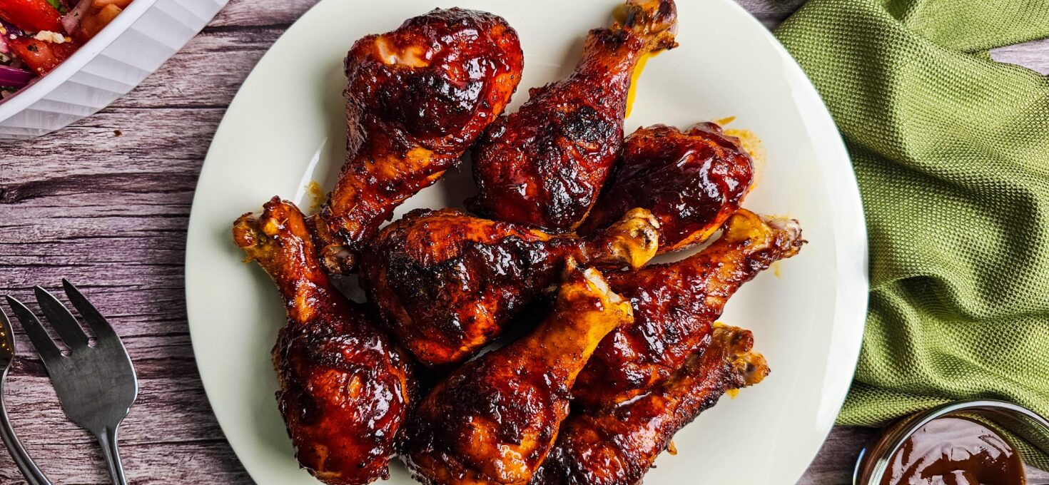 The Best Oven-Baked BBQ Chicken Legs