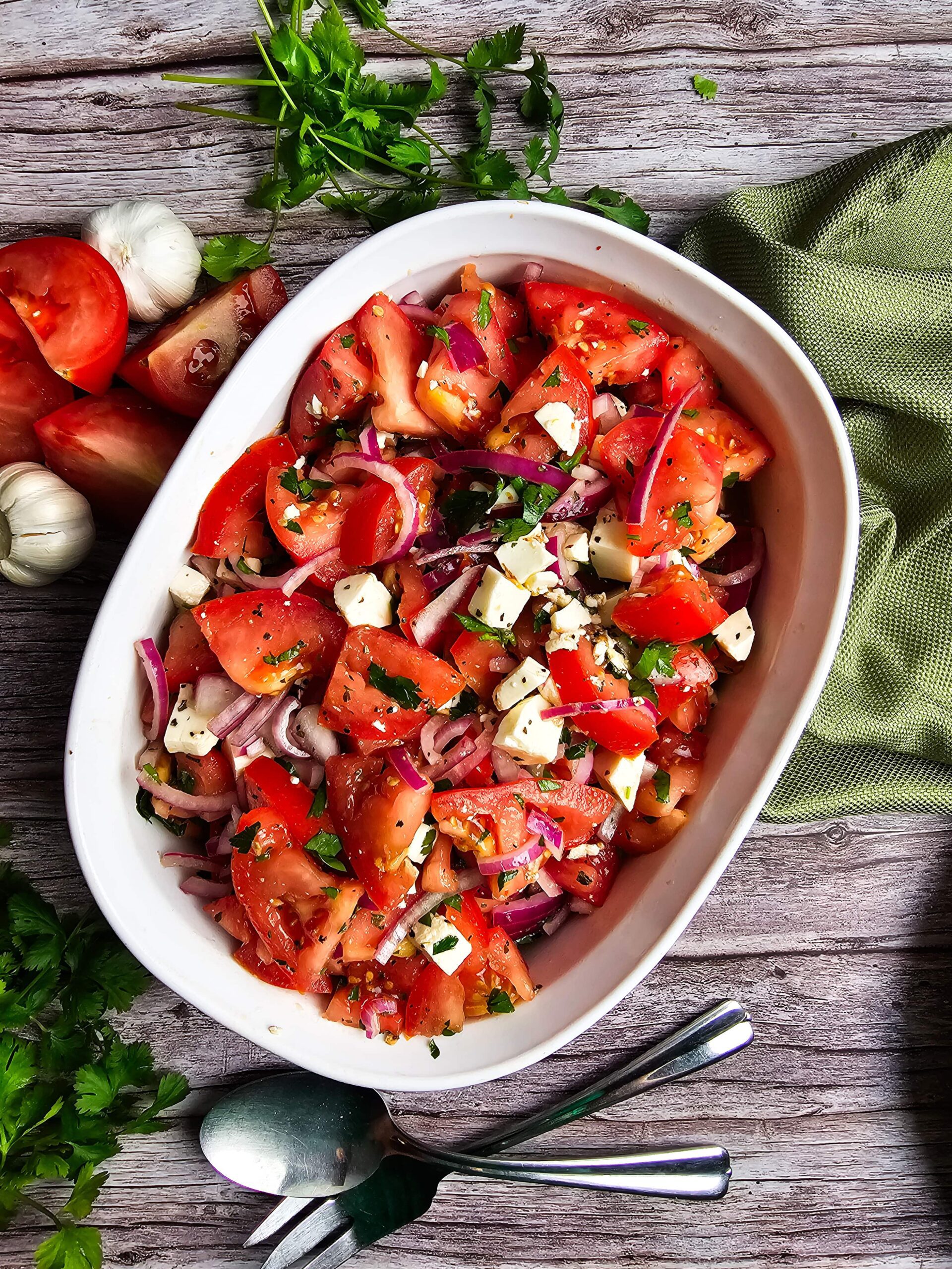 MARINATE AND SERVE THE DELICIOUS SUMMER SALAD