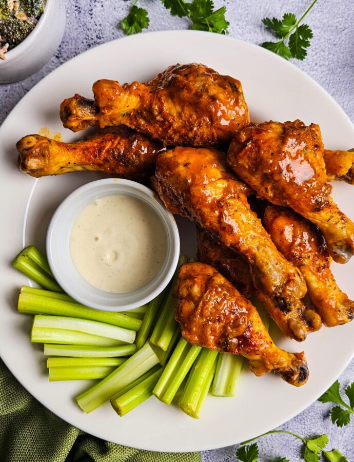 Easy Baked Buffalo Chicken Drumsticks – Game Day Favorite
