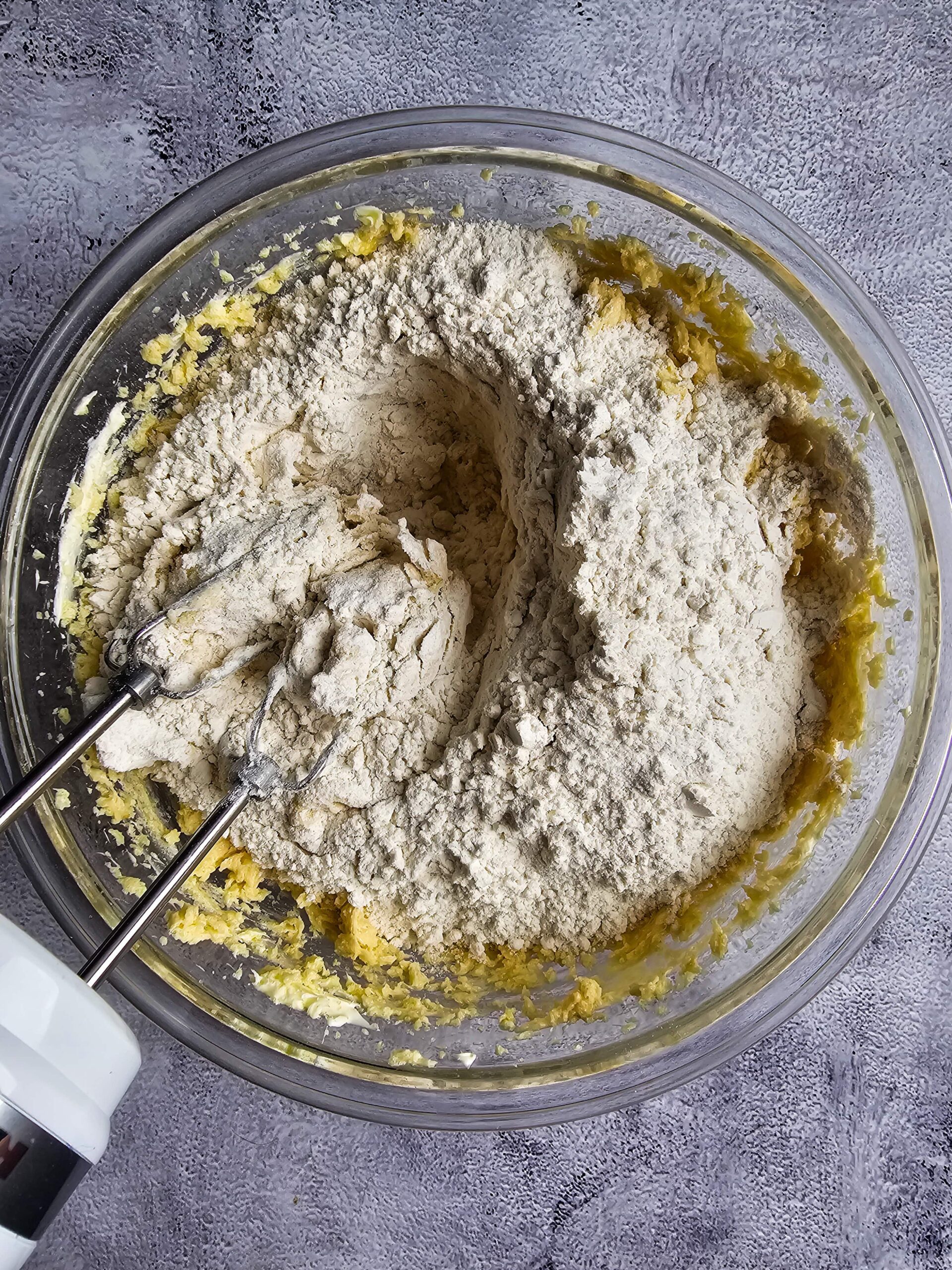 ADD THE DRY INGREDIENTS