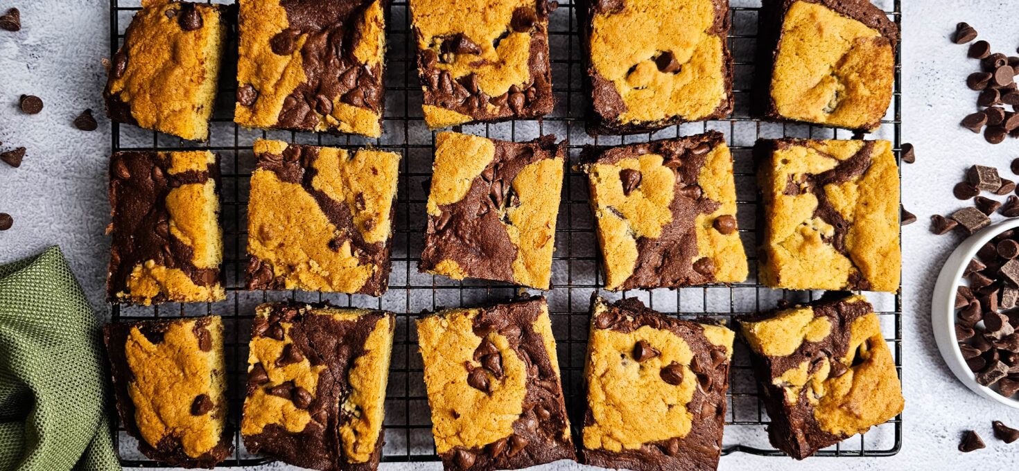 Best Brownie Cookie Bars with Chocolate Chips
