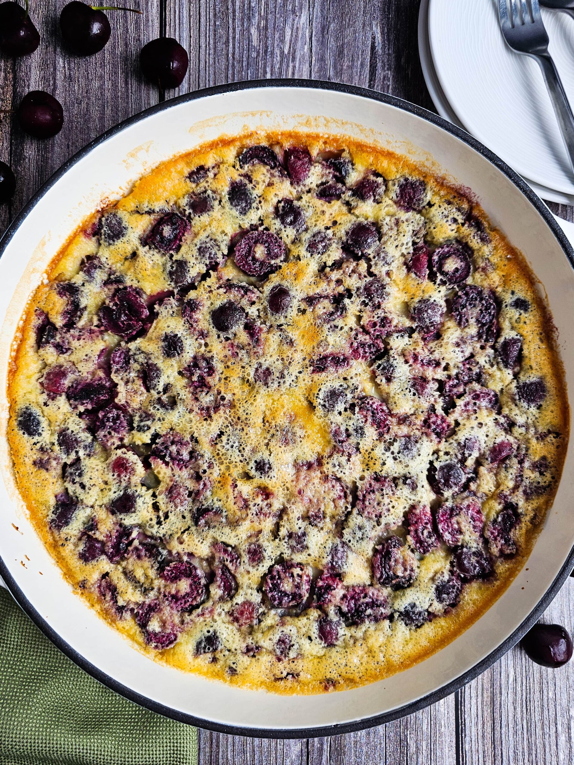 BAKE THE CHERRY DESSERT