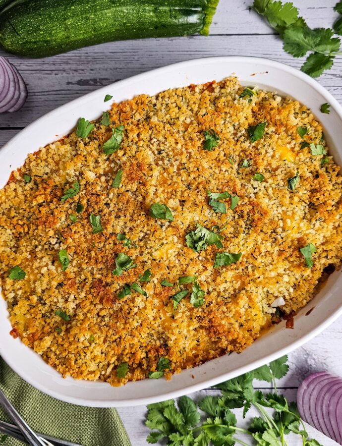 The Best Zucchini Casserole Recipe – Easy & Cheesy