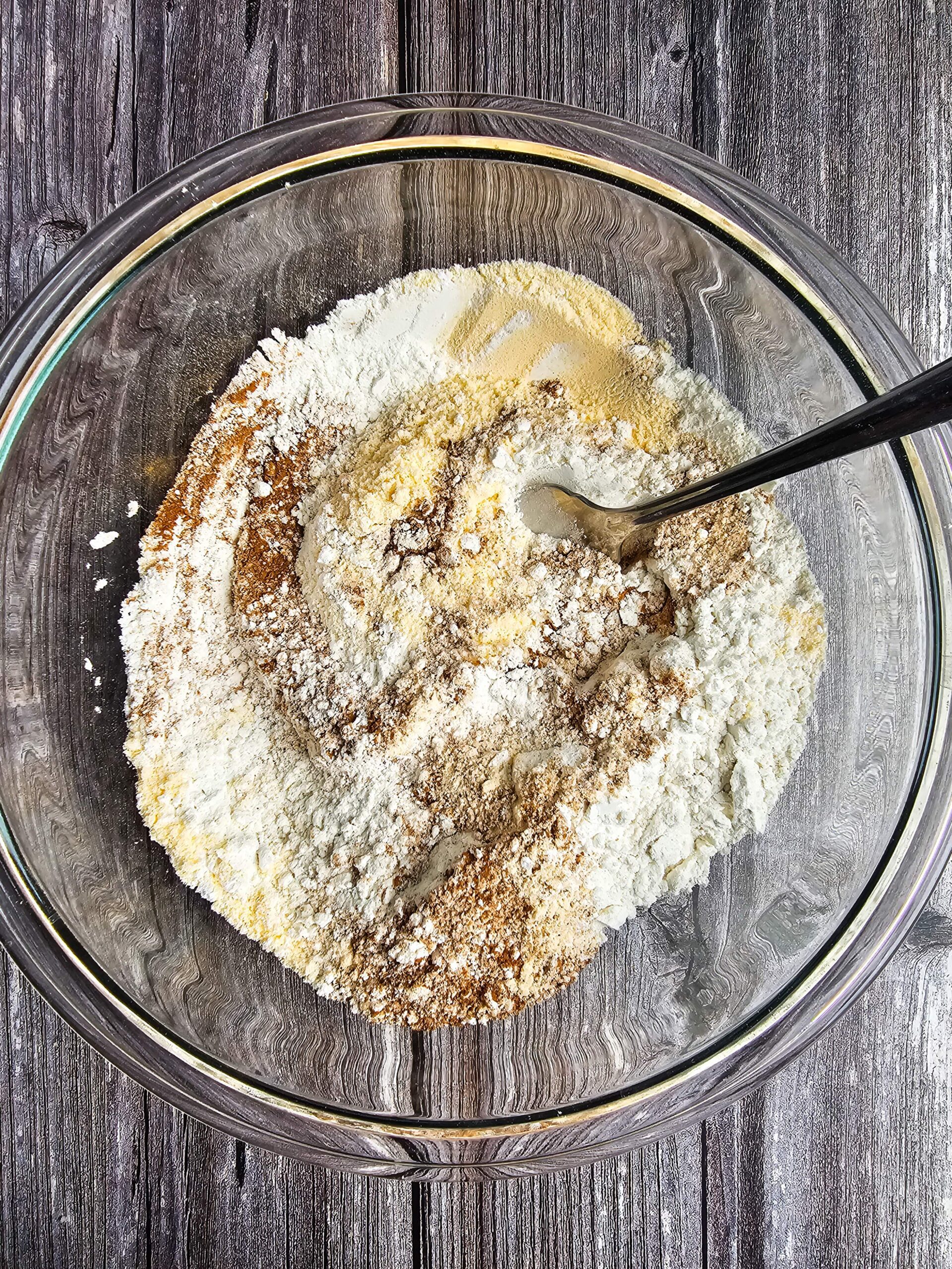 COMBINE THE DRY INGREDIENTS