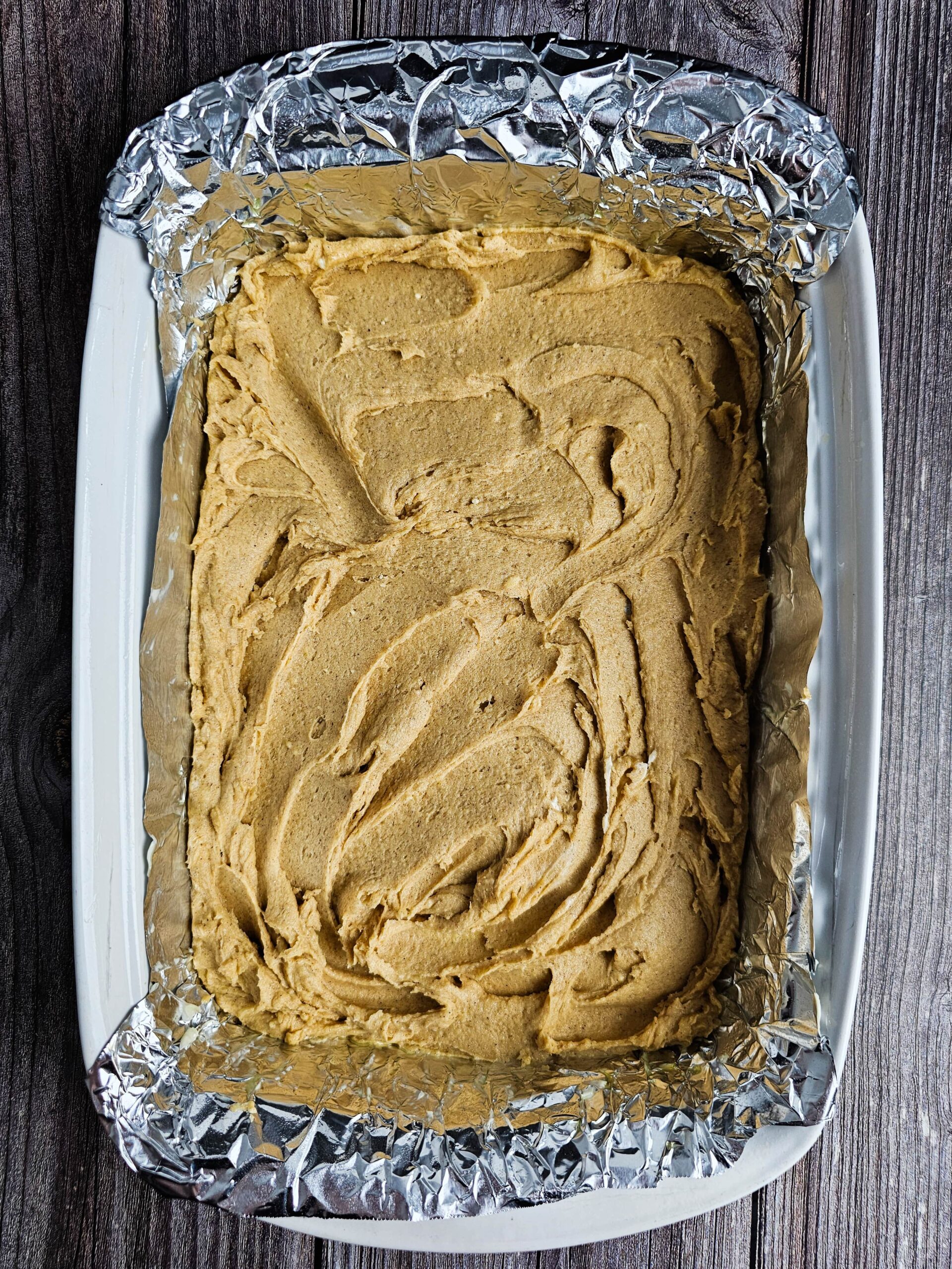 COMBINED CRUST INGREDIENTS AND PRESSED INTO A 9X13 BAKING PAN