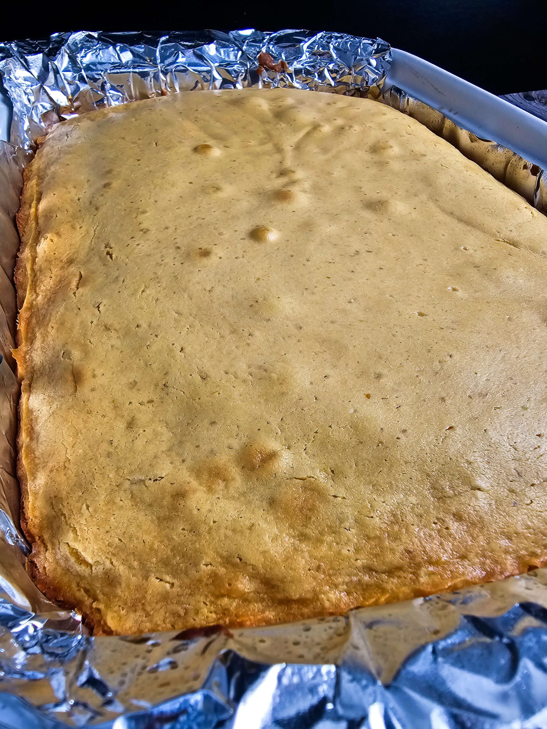 BAKE THE PUMPKIN BUTTER BARS FOR 45 MINUTES