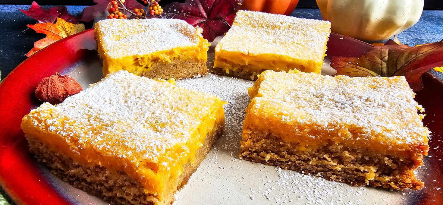 Simple & Creamy Pumpkin Butter Dessert Bars