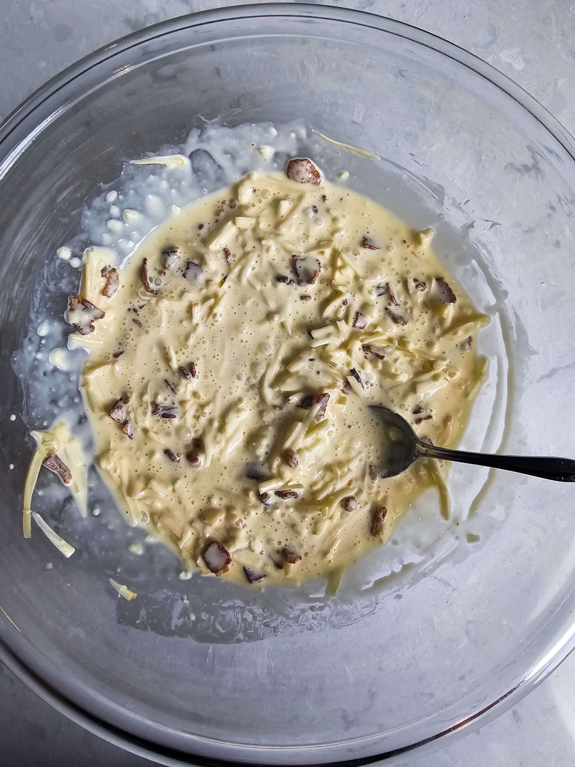 COMBINE THE CUSTARD INGREDIENTS