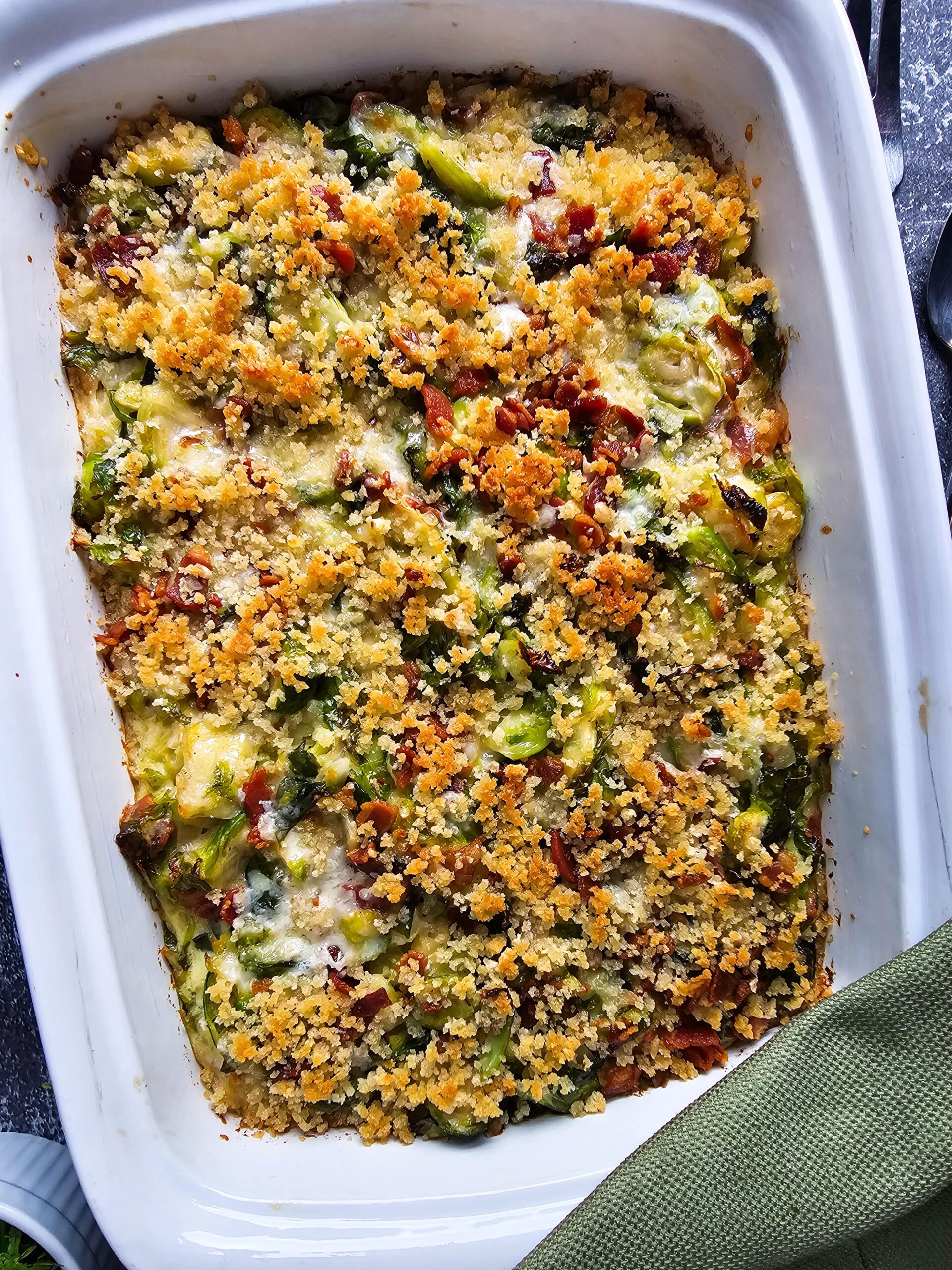BAKED CASSEROLE CRISPY AND DELICIOUS