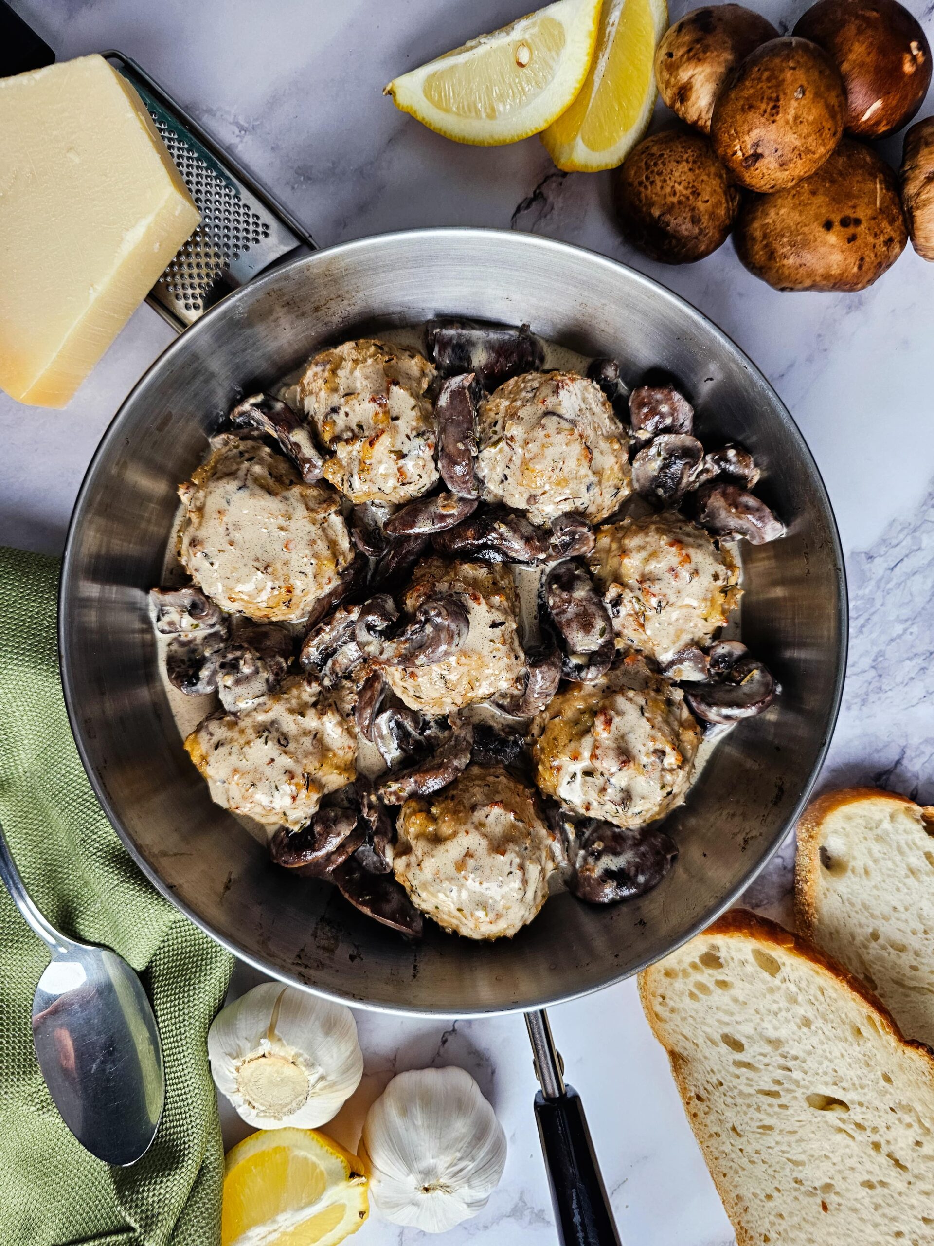 SERVE OVER MASHED POTATOES, PASTA OR RICE