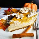 Simple Pumpkin Swirl Cheesecake with Graham Cracker Crust