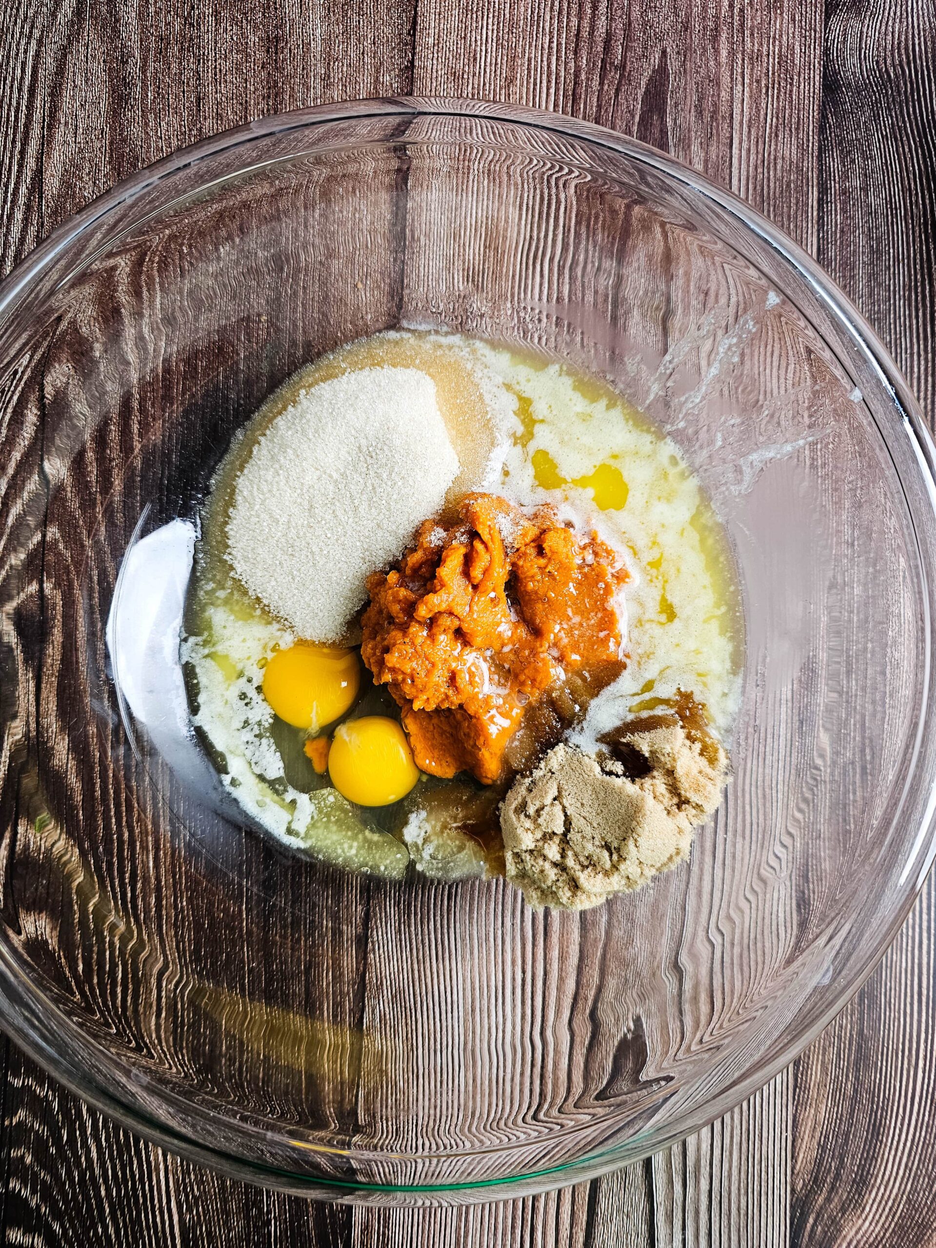 COMBINE THE WET INGREDIENTS