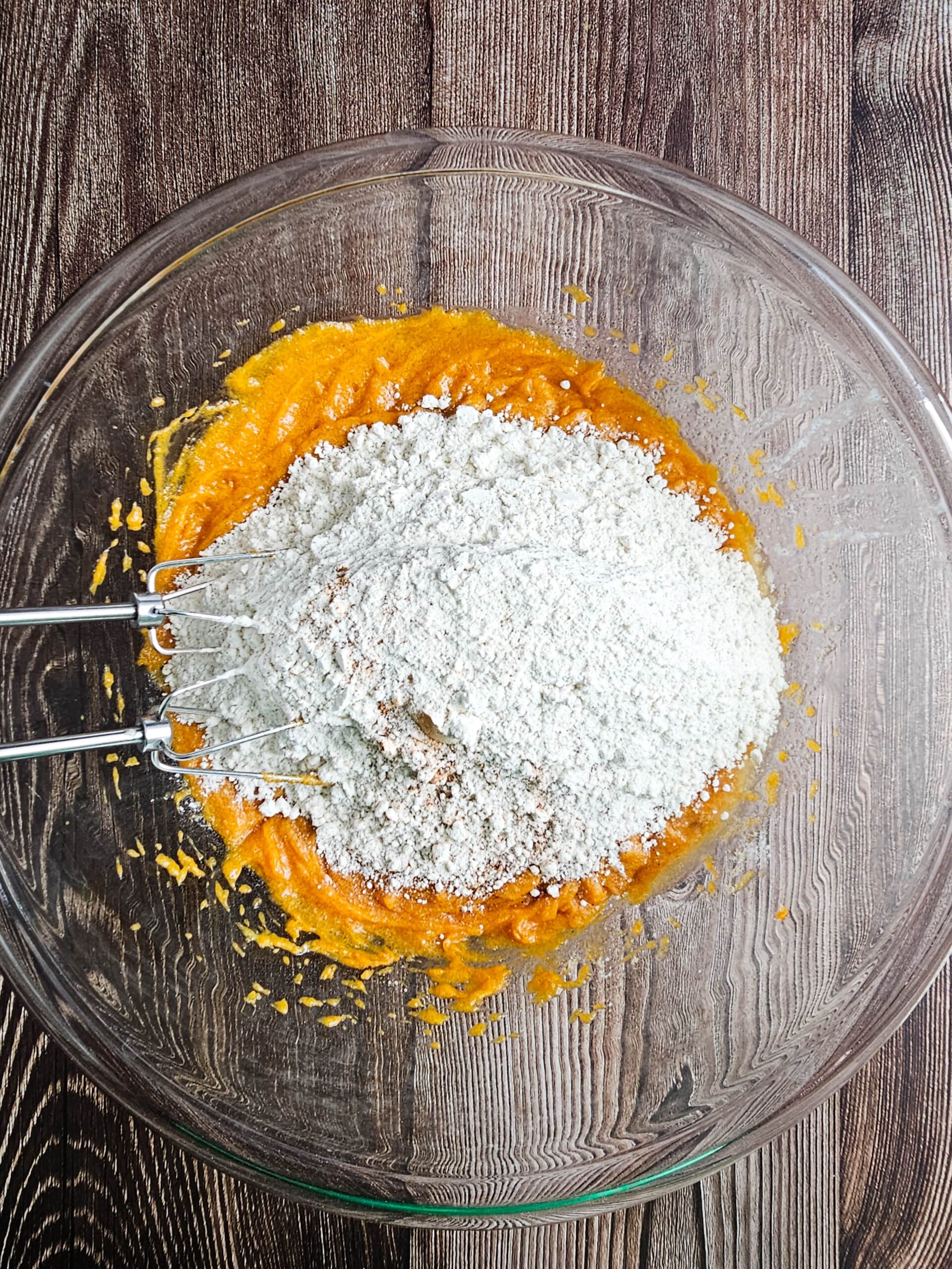 COMBINE THE WET AND DRY INGREDIENTS