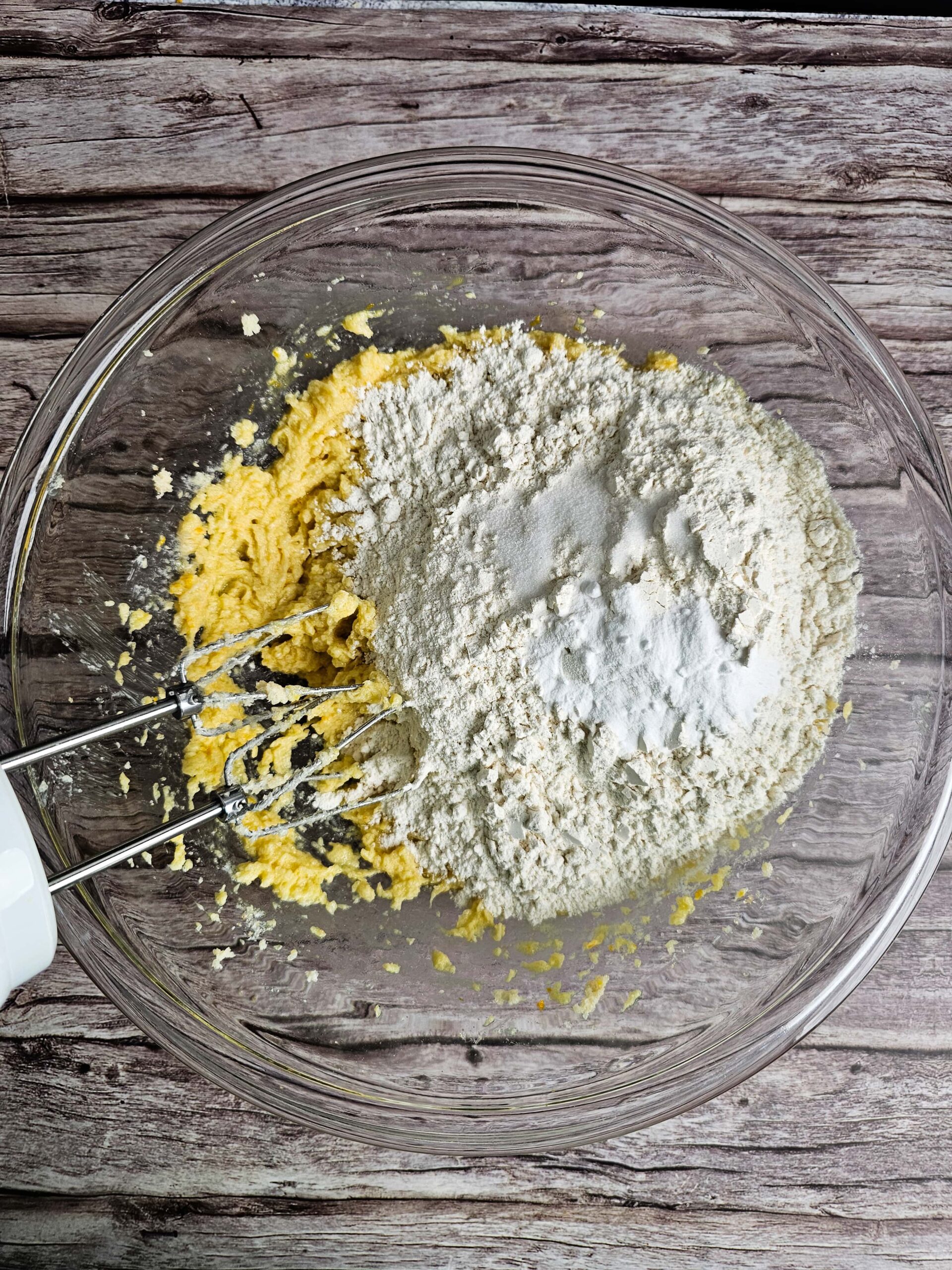 ADD THE DRY INGREDIENTS