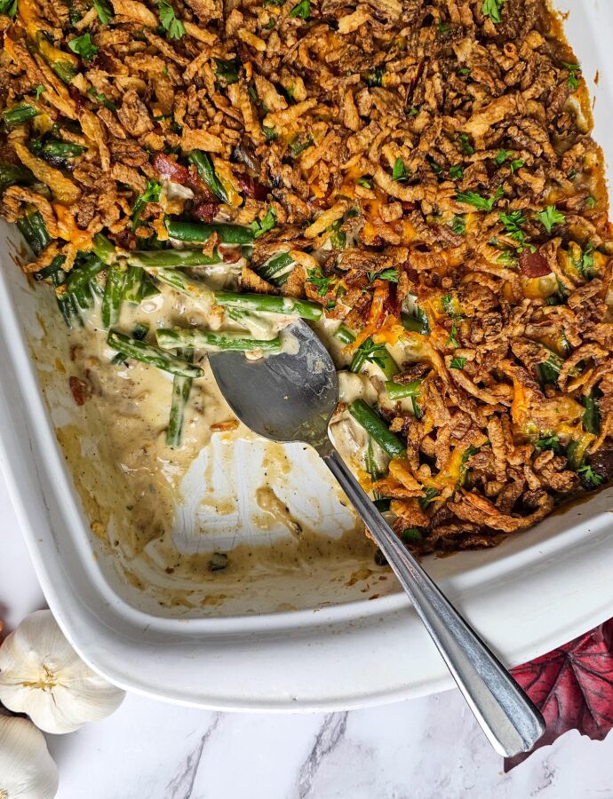 The Best Green Bean Casserole Recipe (no canned soup)
