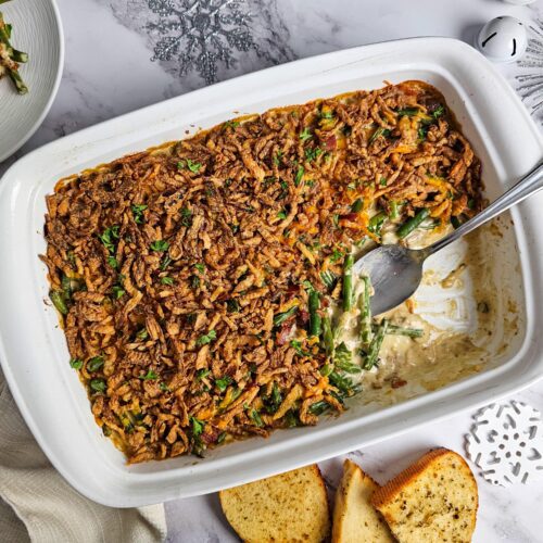 The Best Green Bean Casserole Recipe (no canned soup)