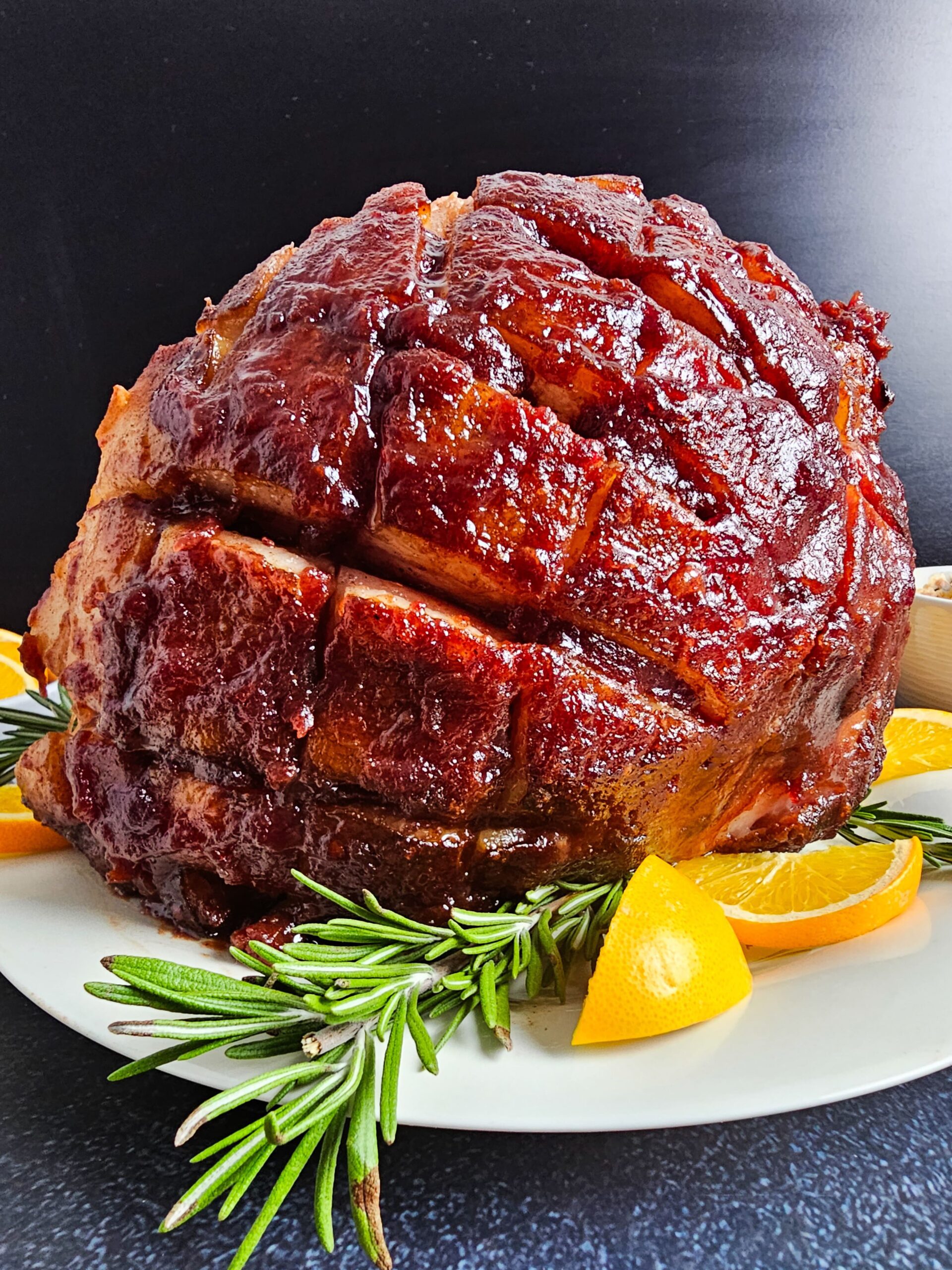 INCREASE TEMP TO 400 DEGREES SECOND GLAZE BAKE 15 MINUTES LONGER UNCOVERED TO ALLOW THE GLAZE TO CARMELIZE