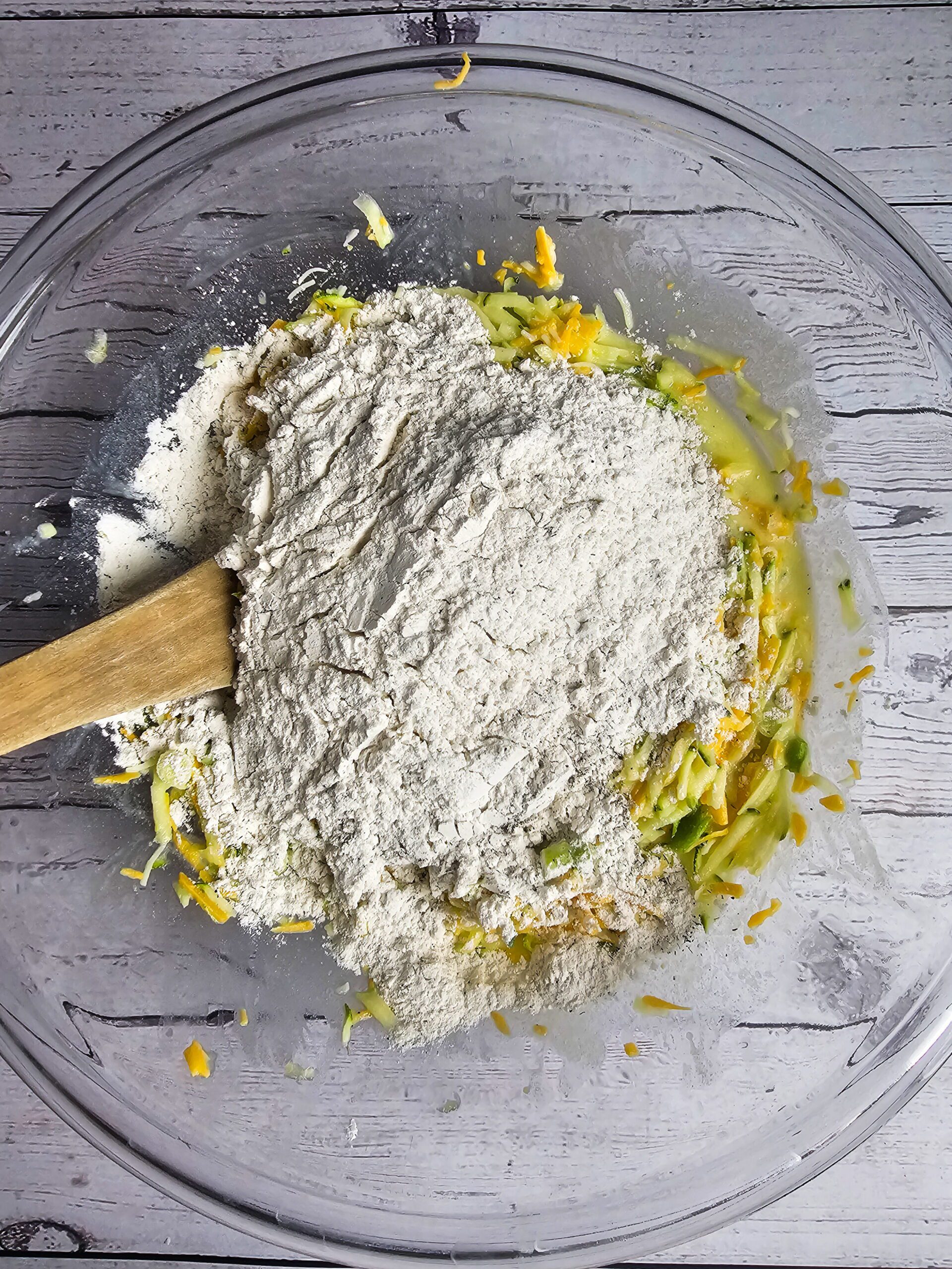 ADD THE DRY INGREDIENTS