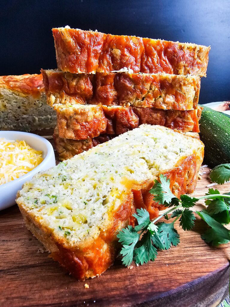 The Best Savory Cheddar Zucchini Bread (Better Than Dinner Rolls!)