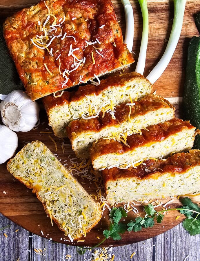 The Best Savory Cheddar Zucchini Bread (Better Than Dinner Rolls!)