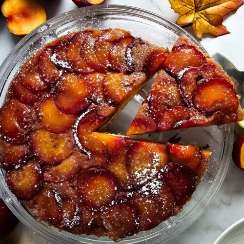 The Best Upside Down Plum Cake (Better Than Bakery Quality!)