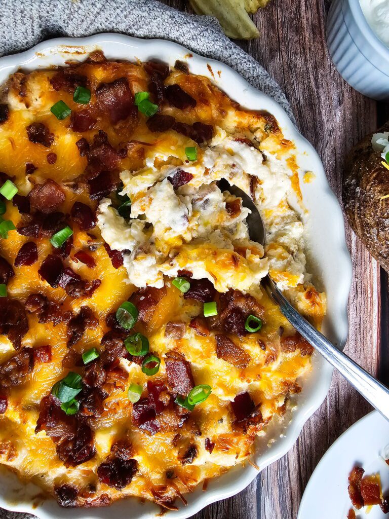 Ultra-Scoopable Baked Potato Dip (Better Than The Classic!)