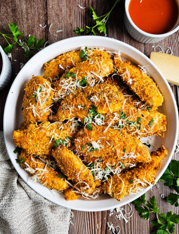 Easy 20-Minute Low-Carb Crunchy Chicken Tenders – No Grains