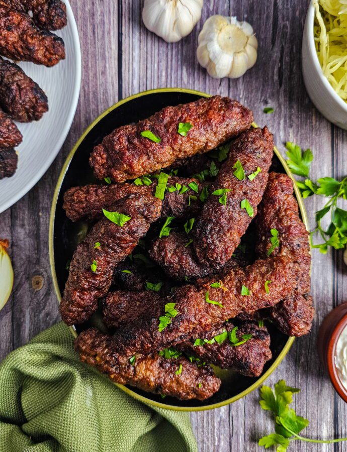 Easy Serbian Cevapi Sausages – Balkan Grilled Meat Recipe