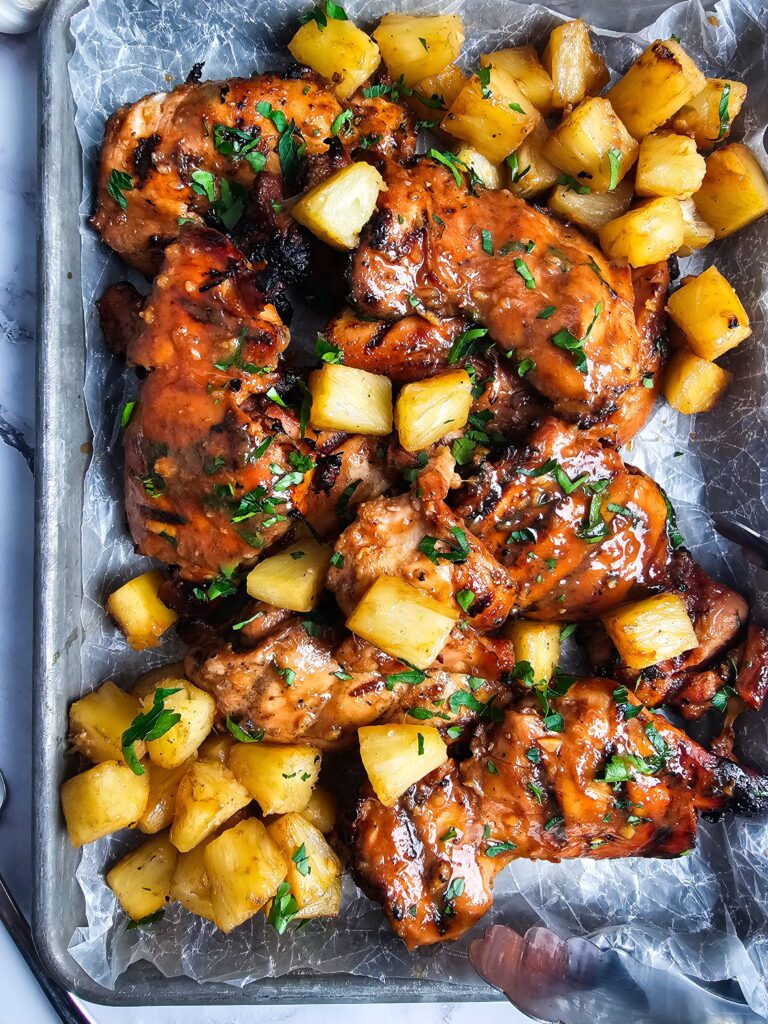 why this huli huli chicken recipe works sticky glaze on grilled thighs